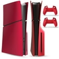 thumbnail image 6 of Uberwith Faceplate for PS5 Slim, Cover Plate, ABS Shell, Printed Logo, Matt Skin, with Extra 2 Controller Silicone Covers, 6 of 10