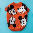 thumbnail image 1 of New Disney Pullover Dog Sweater Fashion Green Grey Red Mickey Mouse Pet Clothing Cotton Thickened Warm Winter Dog Coat 2022 ShopWise Round, 1 of 12