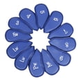 thumbnail image 1 of liraijei Housses de Club de Golf Ensemble de Fer de Golf Ensemble de Protection de Tête de Club Housse de Tête de Club✨b O2L8, 1 of 1