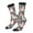 2 Black-1, variant on Llamas Print Adult Socks for Men & Women,Calf Socks, Ankle Socks,Boots Socks,Breathable Casual Sock,Unisex Crew Socks