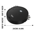 thumbnail image 3 of Robot Vacuum Cleaner Robotic Vacuum Cleaner For Low Carpet Pet Hair Hard Floors, 3 of 9