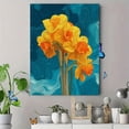 thumbnail image 4 of Daffodil Floral Canvas Print, Wall Art for Living Room Bedroom Kitchen Dining Room Office Hallway, 4 of 8