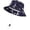 Navy, variant on Krdevn Baby Airplane Star Print Bucket Hat UPF50+ Mesh Inner Adjustable Chin Strap Wide Brim Toddler Boys Sun Hat Size:2-4 Years