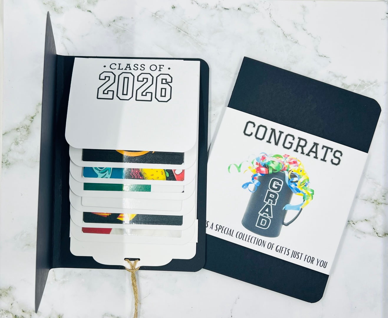 Graduation Waterfall Gift Card Booklet