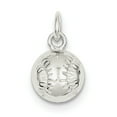 thumbnail image 1 of Charme de BASEBALL en Argent Sterling QC717 (15mm x 12mm), 1 of 2