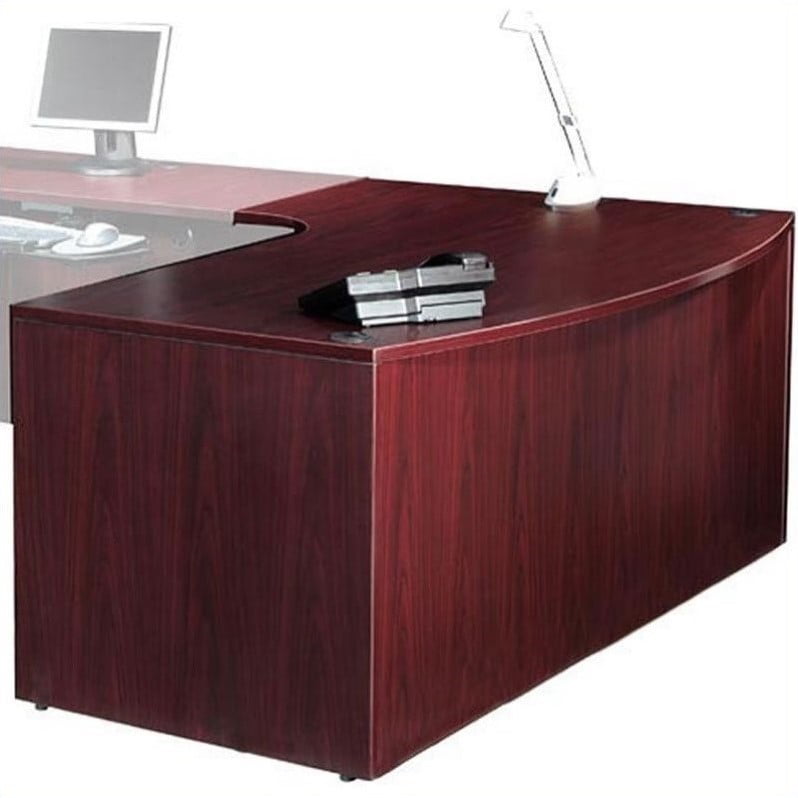Offices To Go 71 W Bow Front Desk S, Office Desk Corner Extension
