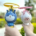 thumbnail image 3 of Baohd Bubble Machine Flying Bamboo Dragonfly Bubble Machine Children's Cute Bubble Maker Pink, 3 of 8