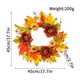 thumbnail image 3 of Price cut Maple Leaf Wreath,Artificial Leaf Wreath, Door Hanging Decoration, Festival Props, Hanging Window Wall Hanging, 3 of 5