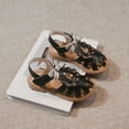 thumbnail image 2 of Viluyesy Girls Casual Spring Summer Sandals Soft Sole Closed Toe Princess Style Sandals for Toddlers and Kids Black Size 10 M, 2 of 10