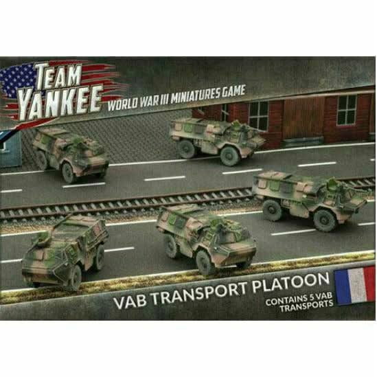 Seconde Guerre Mondiale : Équipe Yankee Française VAB Peloton de Transport Neuf
