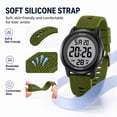 thumbnail image 3 of Kids Digital Watch for Age 4-12 Outdoor Multifunction Watch with Silicone Strap,EL Backlight,Alarm,Stopwatch,Waterproof Watch for Boys Girls, 3 of 10