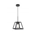 thumbnail image 1 of Living District LD4061D10BK Resolute 1 Light Black Ceiling Pendant, 1 of 9