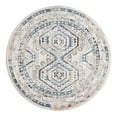 thumbnail image 3 of Unique Loom Charlotte Collection Area Rug - Quail (5' 3" Round Gray Blue/Ivory), 3 of 7