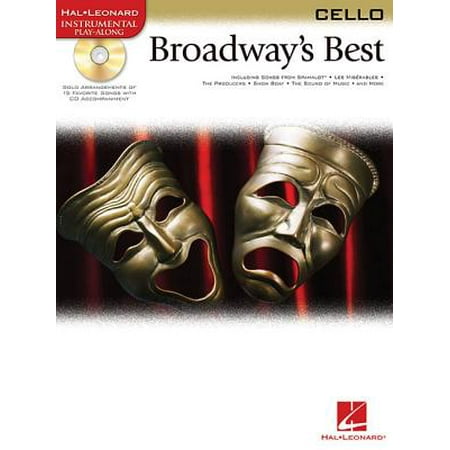 Hal Leonard Instrumental Play-Along for Cello: Broadway's Best (Book/CD