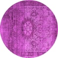 thumbnail image 1 of Ahgly Company Indoor Round Persian Pink Traditional Area Rugs, 8' Round, 1 of 4