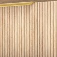 thumbnail image 3 of Craftian Fluted Sideboard with Drawers, Modern Buffet Cabinet with Storage & Adjustable Shelves, Oak, 3 of 10