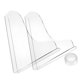 thumbnail image 4 of Protector Transparente Contra Salpicaduras De Ducha, Acrílico, 2 Uds., Protectores De Agua Para Bañera, Respaldo Adhesivo Para Evitar Fugas, Larga Duración Para, 4 of 7