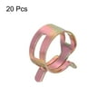 thumbnail image 3 of Uxcell ID 21mm 13/16inch Fuel Line Hose Clips,Pipe Clamps,Spring Hose Clamp,20Pcs, 3 of 7