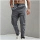 thumbnail image 1 of Pantalones cargo para hombre, estilo casual, con múltiples bolsillos, rectos, para exteriores, para fitness, 1 of 6