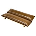 thumbnail image 3 of Zentra Arm Rest for Nails Tech Hand Rest Pillow Practical PU Leather Ergonomic Portable Dark Brown, 3 of 9