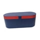 thumbnail image 3 of Estuche rígido de almacenamiento para secador de pelo, estuche de viaje, protección, impermeable, organizador de herramientas para el cabello, bolsa azul rojo, 3 of 10