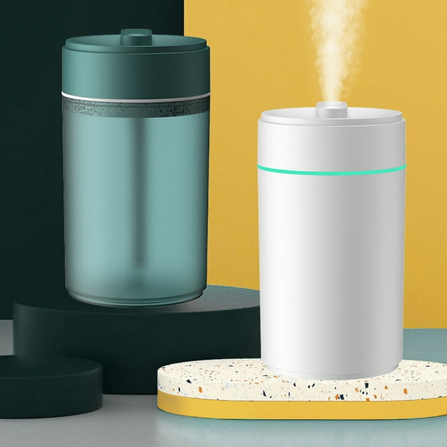 Sentmoon Todays Deals Clearance Sales USB Humidifier With Colorful ,Large Capacity 350ML Quiet Cool Mist Humidifier For Car And Office ,Plants, Easy To Clean Wal-mart Deals