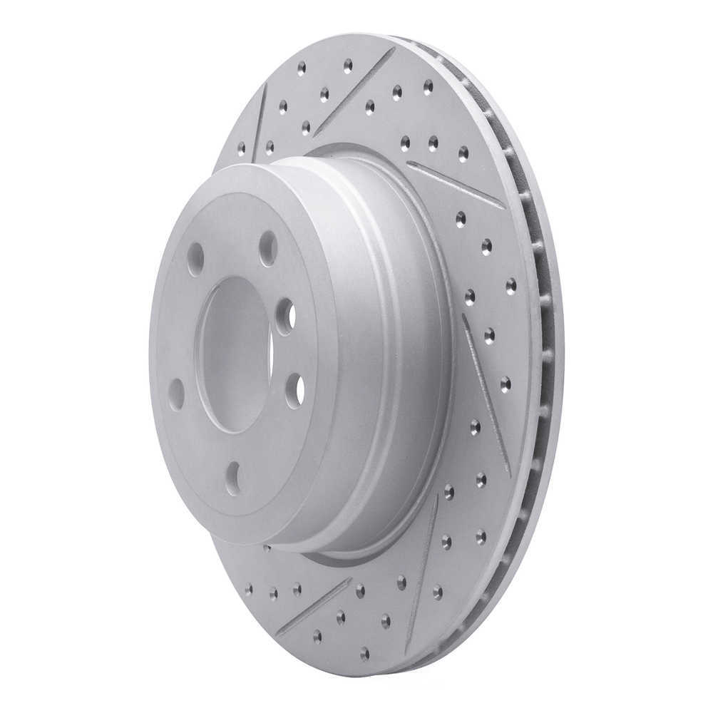 Dynamic Friction Company 830-31143L DFC Geoperformance Rotor - Drilled and Slotted