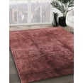 thumbnail image 2 of Ahgly Company Indoor Square Mid-Century Modern Red Oriental Area Rugs, 3' Square, 2 of 6