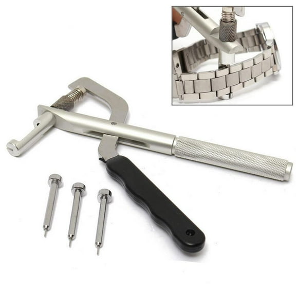 NANMELX Pins Remover Watch Strap Band Adjusting Link Pin Plier Puncher Repair Kits Tools