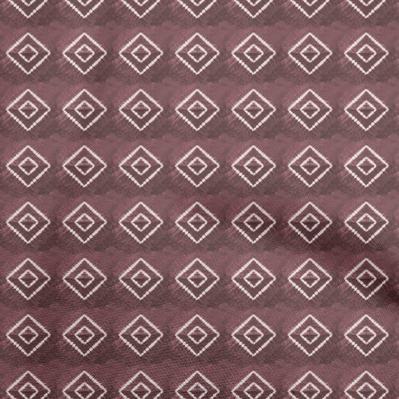 oneOone Cotton Cambric Maroon Fabric Asian Tye & Dye Craft Projects Decor Fabric Printed By The Yard 42 Inch Wide