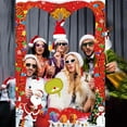 thumbnail image 5 of WEGFTDUOP Christmas Theme DIY Quirky Adult Children Paper Photo Frame Photo Props Decoration Supplies, 5 of 5
