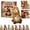 10# D, variant on DIY Patchwork Animal Kit – Handmade Sewing Craft Kit with Pre-Cut Fabric & Stuffing, Plush Animal DIY Set for Cute Ornament, Shelf Décor, Quilting, Crafting & Creative Gift Projects,D