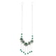 thumbnail image 2 of Joyería de la frente para las mujeres Salvador Diadema Tiara con Colgante Borlas Verde, 2 of 8