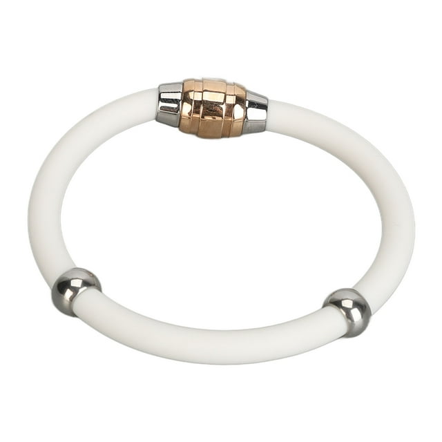 Pulsera antiestática, pulsera de iones negativos, equilibrio energético, material de silicona, accesorio de mano, adecuado para deportes al aire libre y fitness