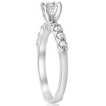 thumbnail image 2 of Pompeii 1 1/2 Ct Diamond Engagement Ring 14k White Gold (H/I,VS1-VS2), 2 of 3