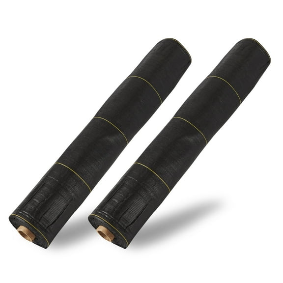 DeWitt Sunbelt 4 x 300 ft Woven Weed Barrier Landscape Ground Cover, 2 Pack