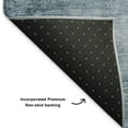 thumbnail image 5 of Addison Rugs Mayfield Premium Machine Washable Transitional Modern Denim Rectangle Rug, 3' x 5', 5 of 7