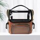 thumbnail image 1 of Bolsa de maquillaje portátil Bolsa de maquillaje simple transparente Estuche de maquillaje portátil de viaje de gran capacidad, 1 of 5