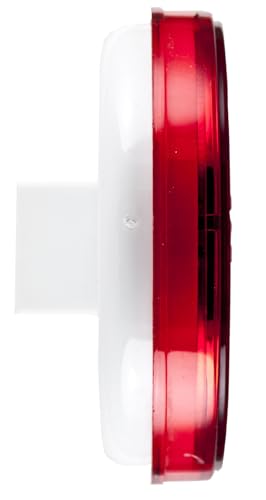 4" Round Trailer 24 LED Stop Turn Tail Signal Brake Marker Lights 6x Red Kit