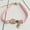 Pink, variant on Hollow Pineapple Letter BF Double-layer Bracelet