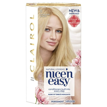 Clairol Nice 'n Easy Hair Color, 11 Ultra Light Blonde 
