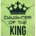thumbnail image 2 of Daughter of the King Daddy Girl Tiara Youth T Shirt Tee Girls Infant Toddler Brisco Brands 4T, 2 of 5