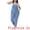 Light Blue, variant on Women's Plus Size Adjustable Bib Overalls Jeans Pants 3X Dark Blue
