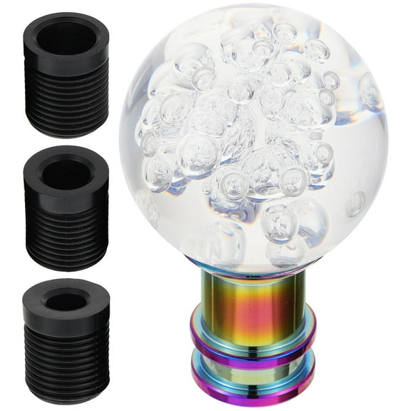 Hemoton Spherical Gear Head Vehicle Handle Steering Wheel Knob Handlebar Grips Green