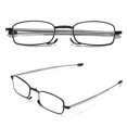 thumbnail image 2 of Folding Reading Glasses With Mini Flip Top Carrying Case For Fashion Men And Women Rotation Eyeglass, 2 of 4