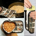 thumbnail image 5 of Yayeee Oven Mitts and Pot Holder Set of 4 Heat Resistant Kitchen Gloves Baking Hot Pad, Shelf Plants, 5 of 5