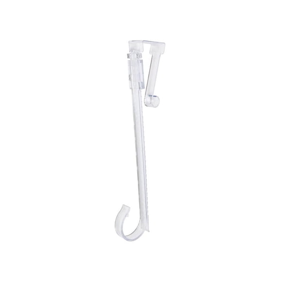 Gancho para colocar sobre la puerta, plástico, para celebraciones navideñas, 58 cm