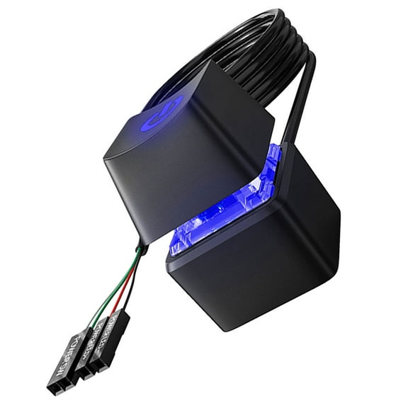 OATIPHO Back to School Start Computer Button Black 1Set