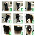 thumbnail image 5 of Unique Bargains Ombre Three Town#1B/4/27 Color Black Brown Blonde Brazilian 3 Bundles 100% Human Hair 10"12"14"inch, 5 of 6