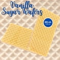 thumbnail image 2 of Vanilla Sugar Wafers, 20 Individual Packs, 8.46 oz Total Crispy Wafers with Vanilla Flavored Cream Lunchbox School Office Pantry Snacking Gourmet Party Treats, 2 of 7